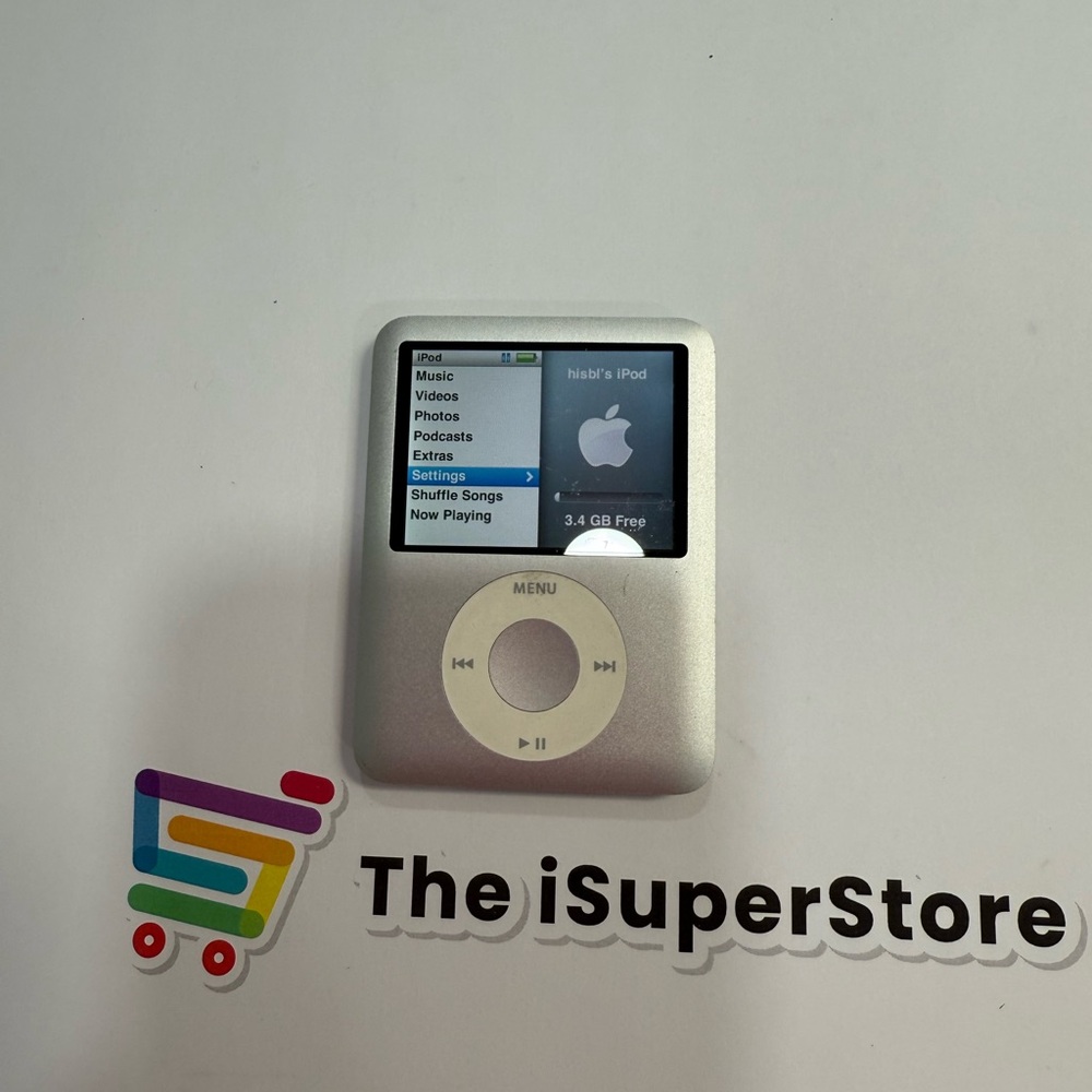 Apple iPod nano 3rd Generation 4GB Silver Excellent  + 1 YR Warranty - Picture 2 of 5